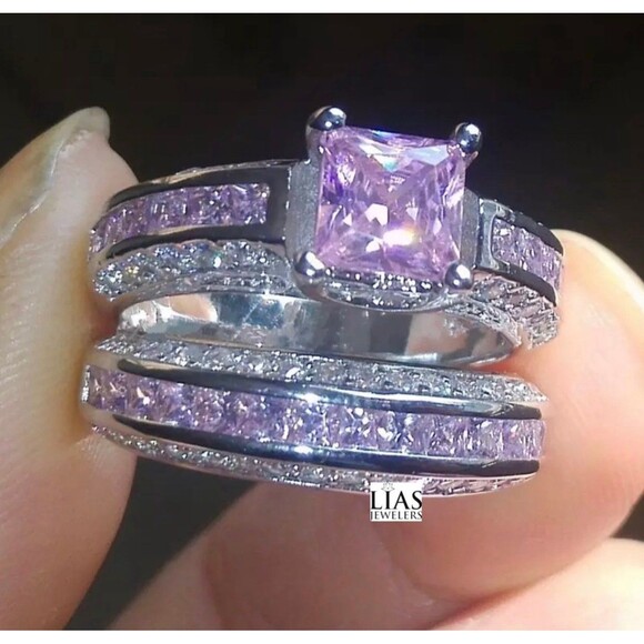 Jewelry - New 18k white gold wedding ring set